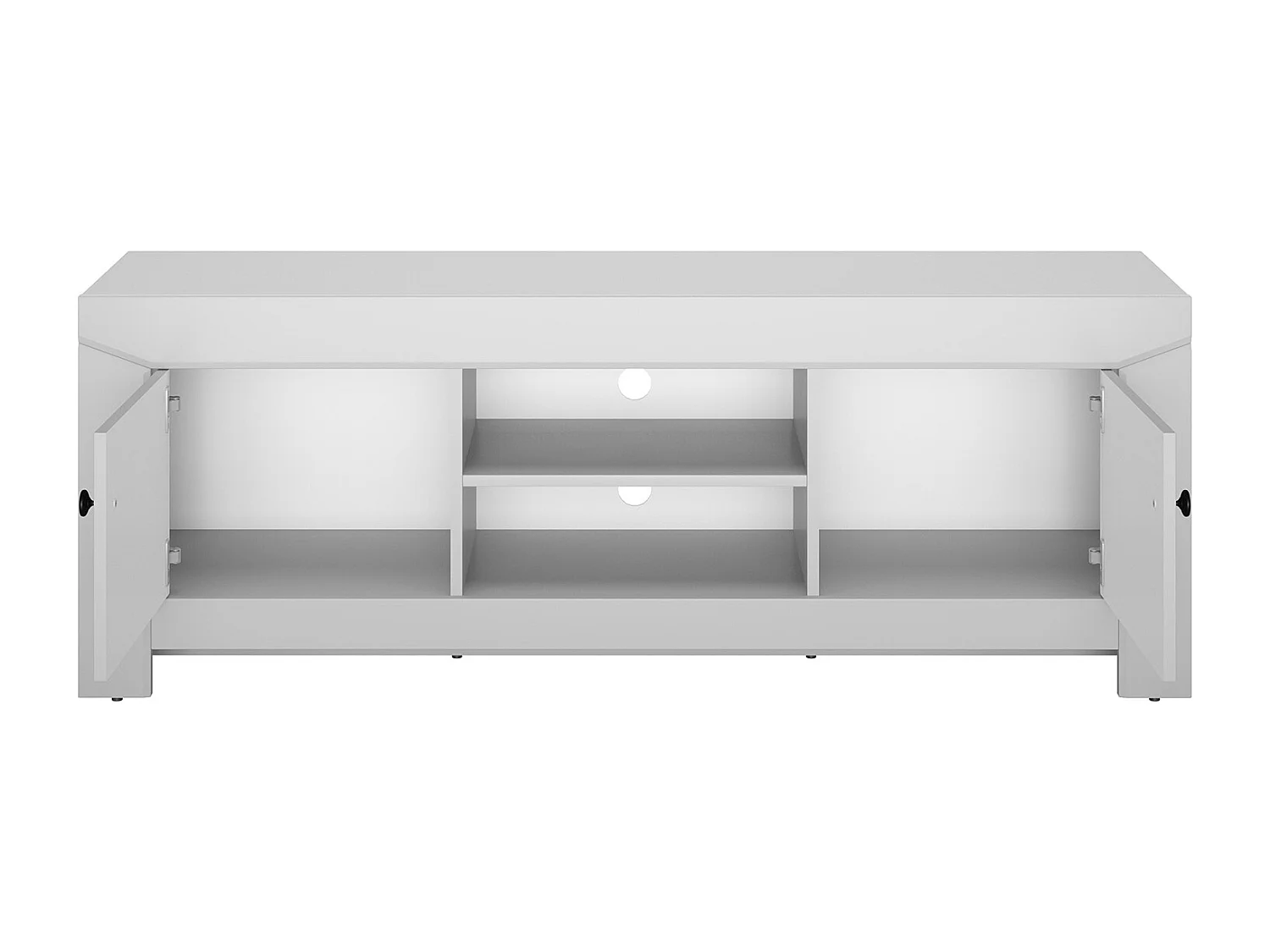 WOHNZIMMER-SET Terni silbergrau 5-teilig