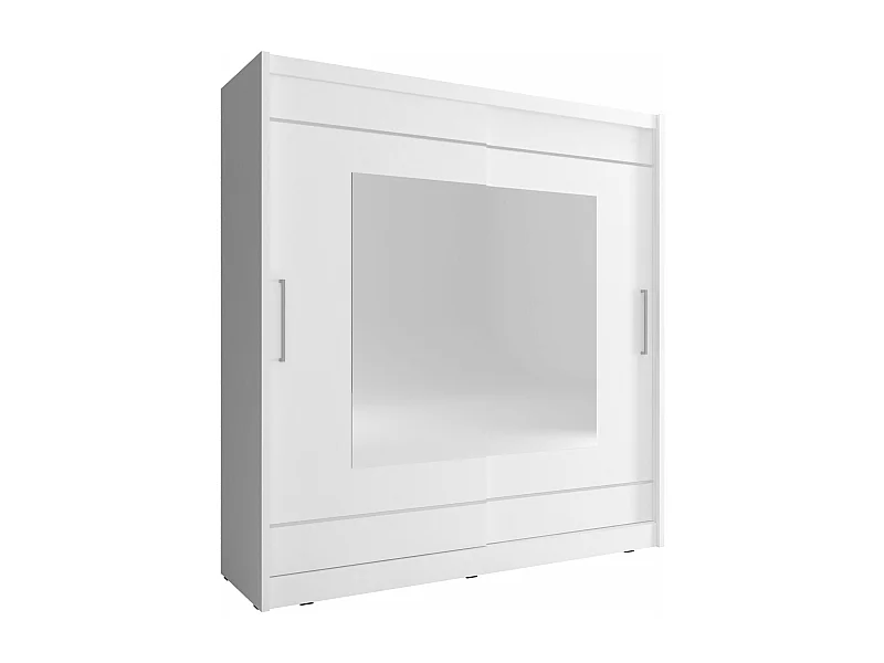 SCHIEBETÜRENSCHRANK Maja IX weiß 180 / 62 /200cm