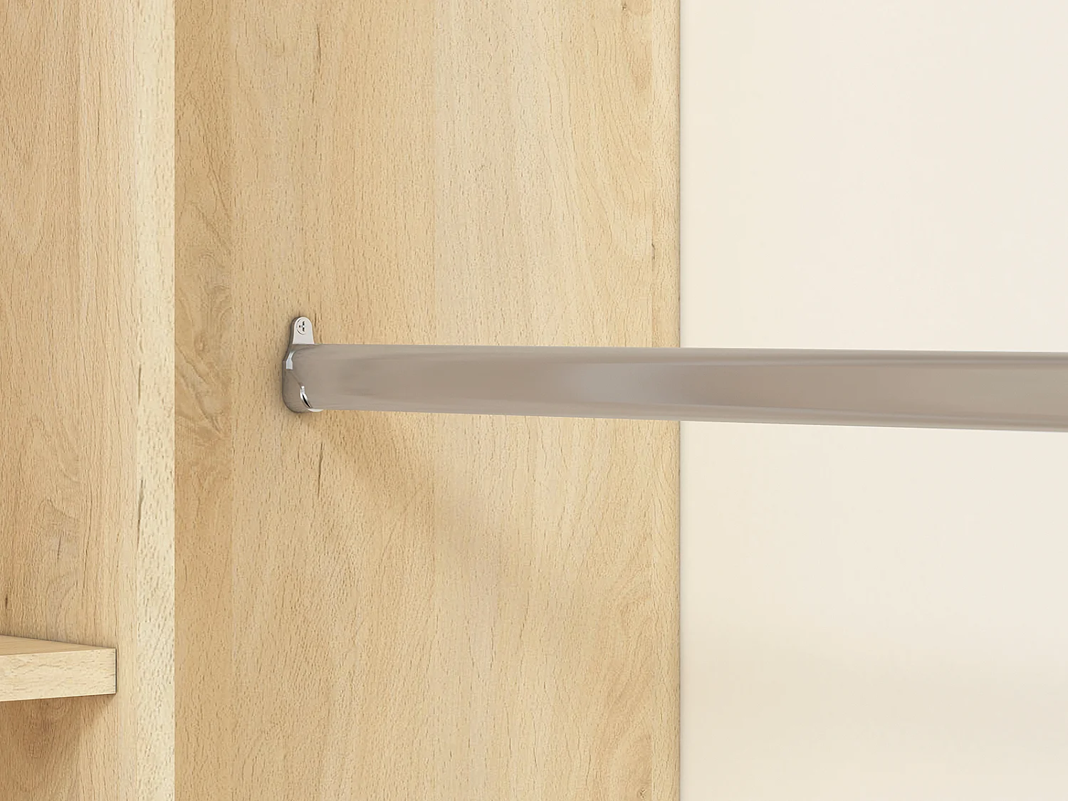 ECKSCHRANK Drop Fjord Buche / weiß / grau 82 / 82 / 199cm