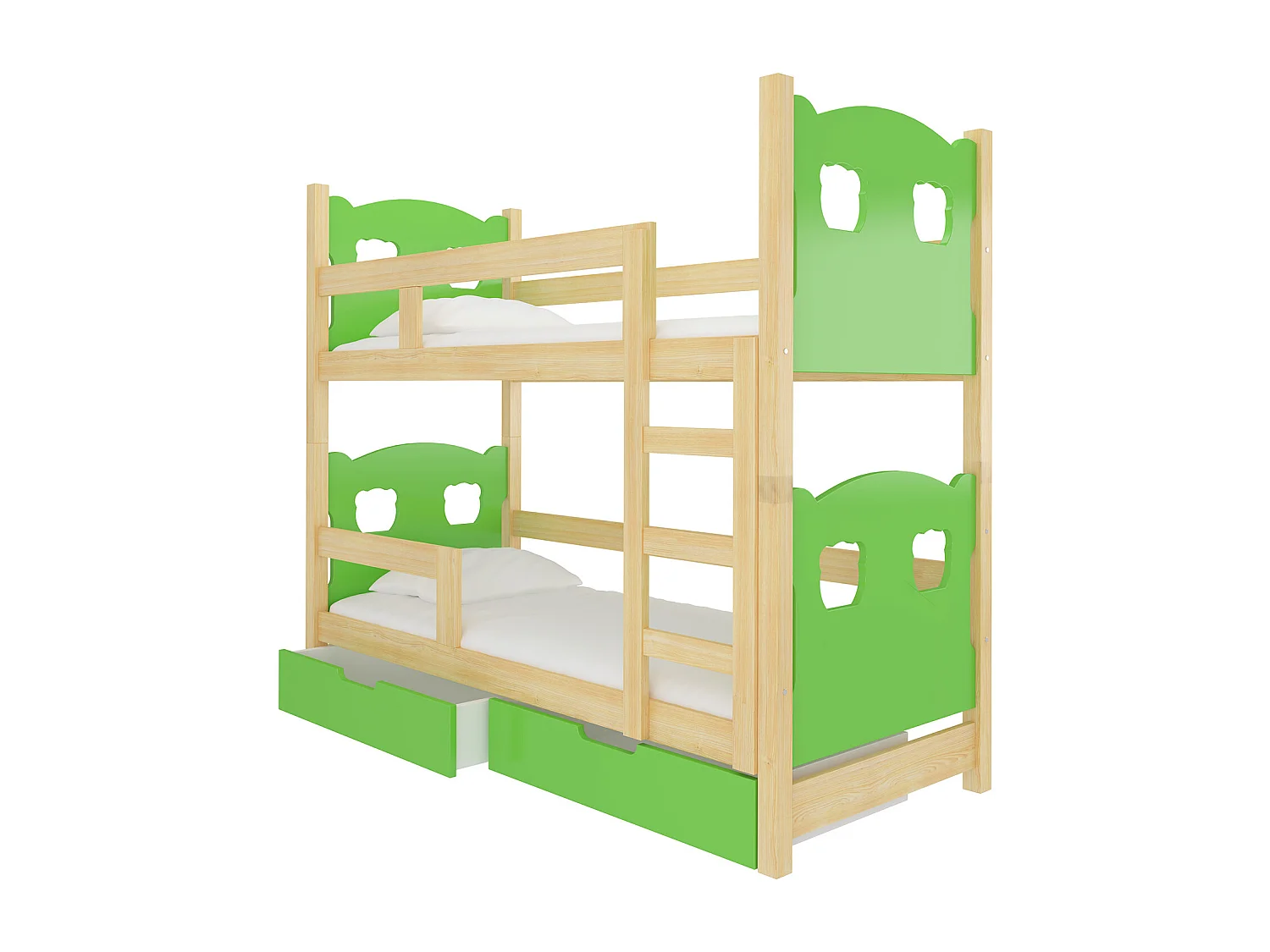 HOCHBETT Maraba Kiefer Natur / grün 81 / 188 / 160cm