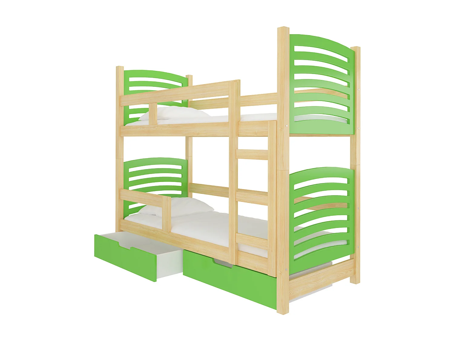 HOCHBETT Osuna Kiefer Natur / grün 81 / 188 / 169cm