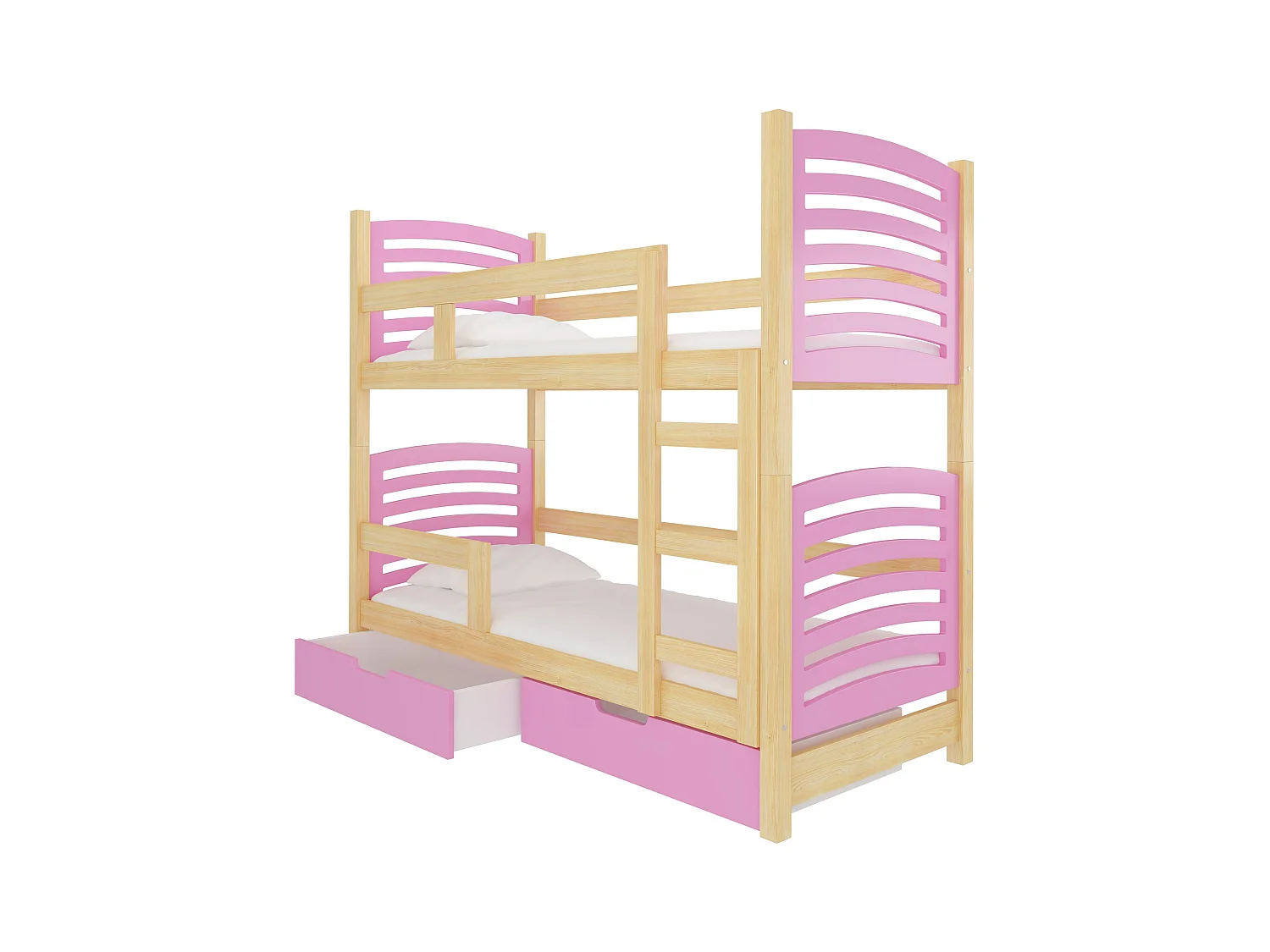 HOCHBETT Osuna Kiefer Natur / rosa 81 / 188 / 169cm