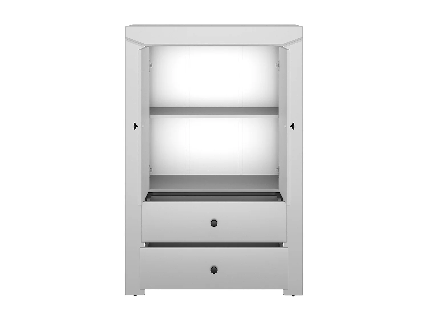 JUGENDZIMMER-SET Terni silbergrau 6-teilig