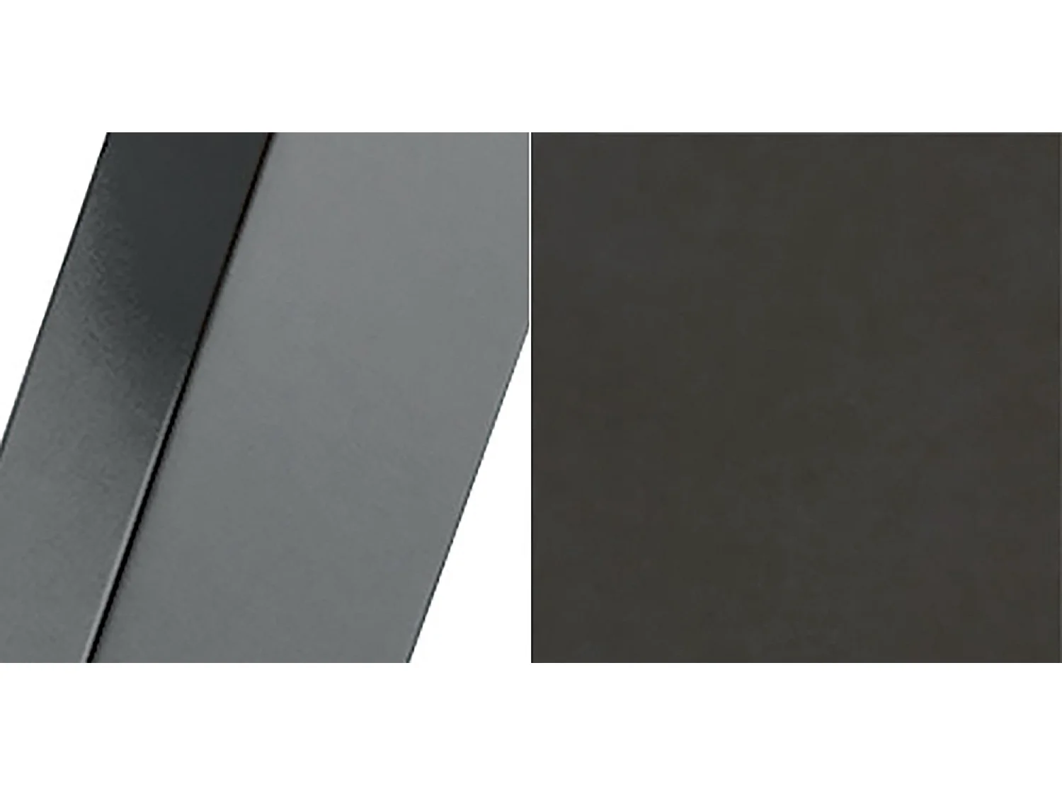 ESSTISCH Torsen Smooth Concrete Brown / Graphit 100/138 / 100 / 76cm