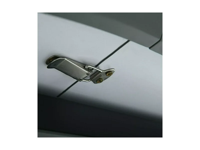 Tavolo rotondo allungabile Sorin 120 cm effetto marmo grigio con base nera opaca