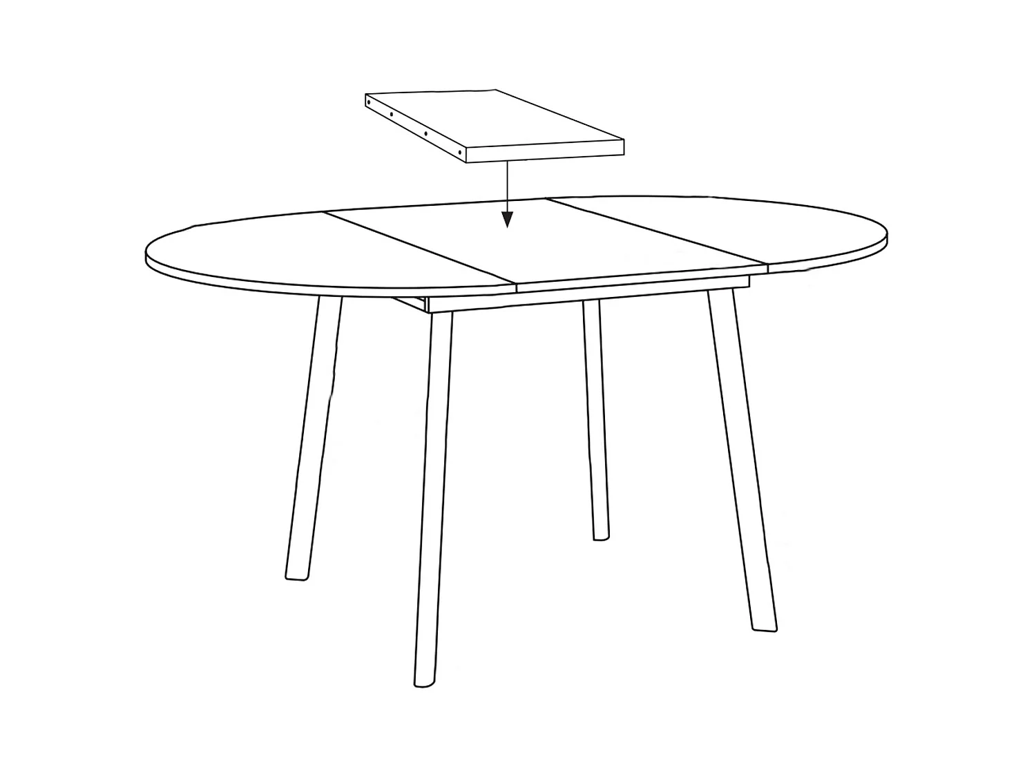 ESSTISCH Torsen Bellato Grau / Schwarz 100/138 / 100 / 76cm