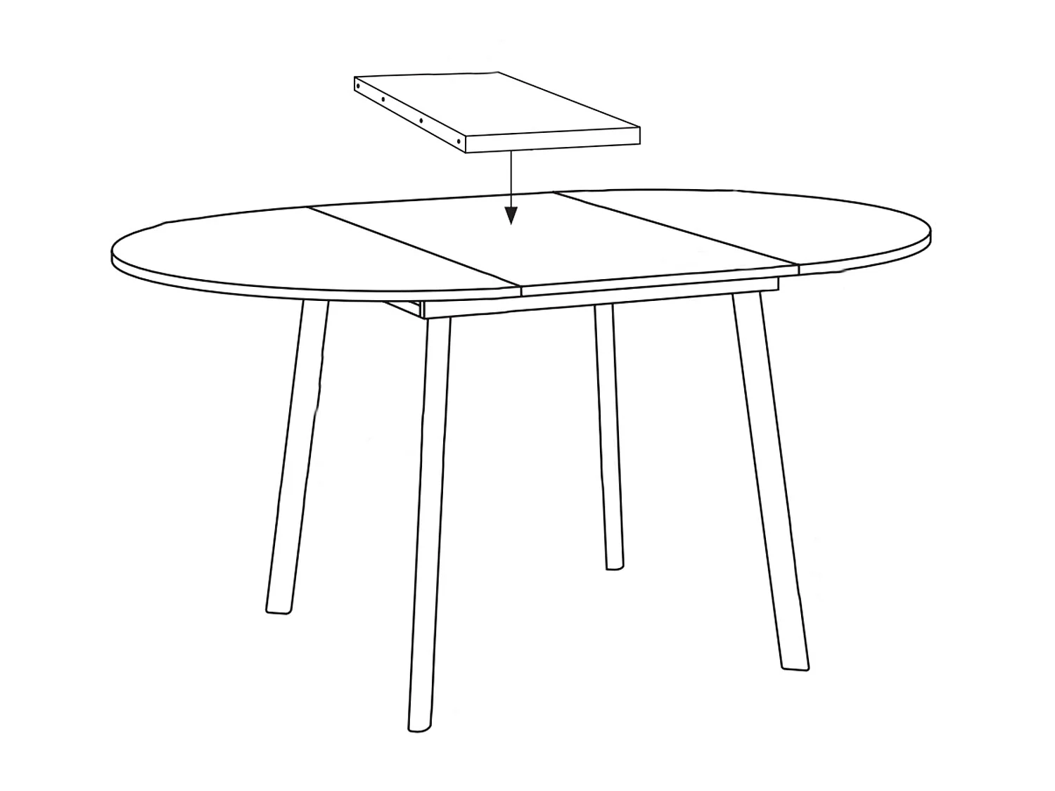 ESSTISCH Torsen Eiche Lefkas Dunkel / Graphit 100/138 / 100 / 76cm