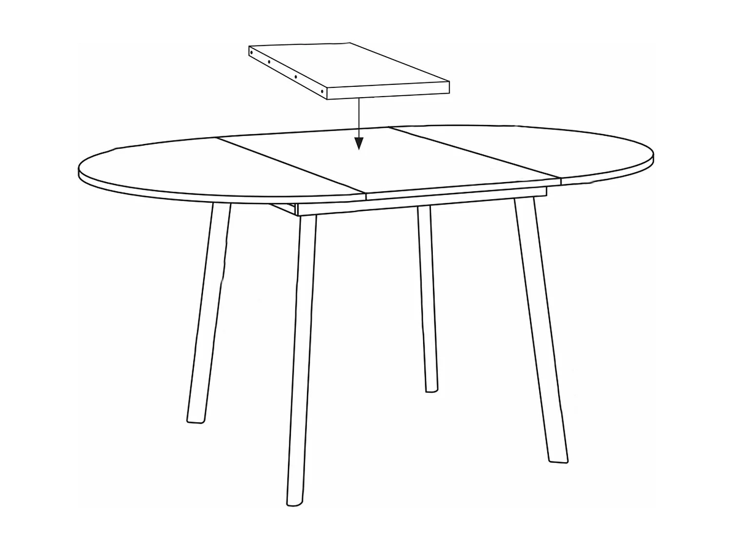 ESSTISCH Torsen Halifax Eiche Natur / Graphit 100/138 / 100 / 76cm