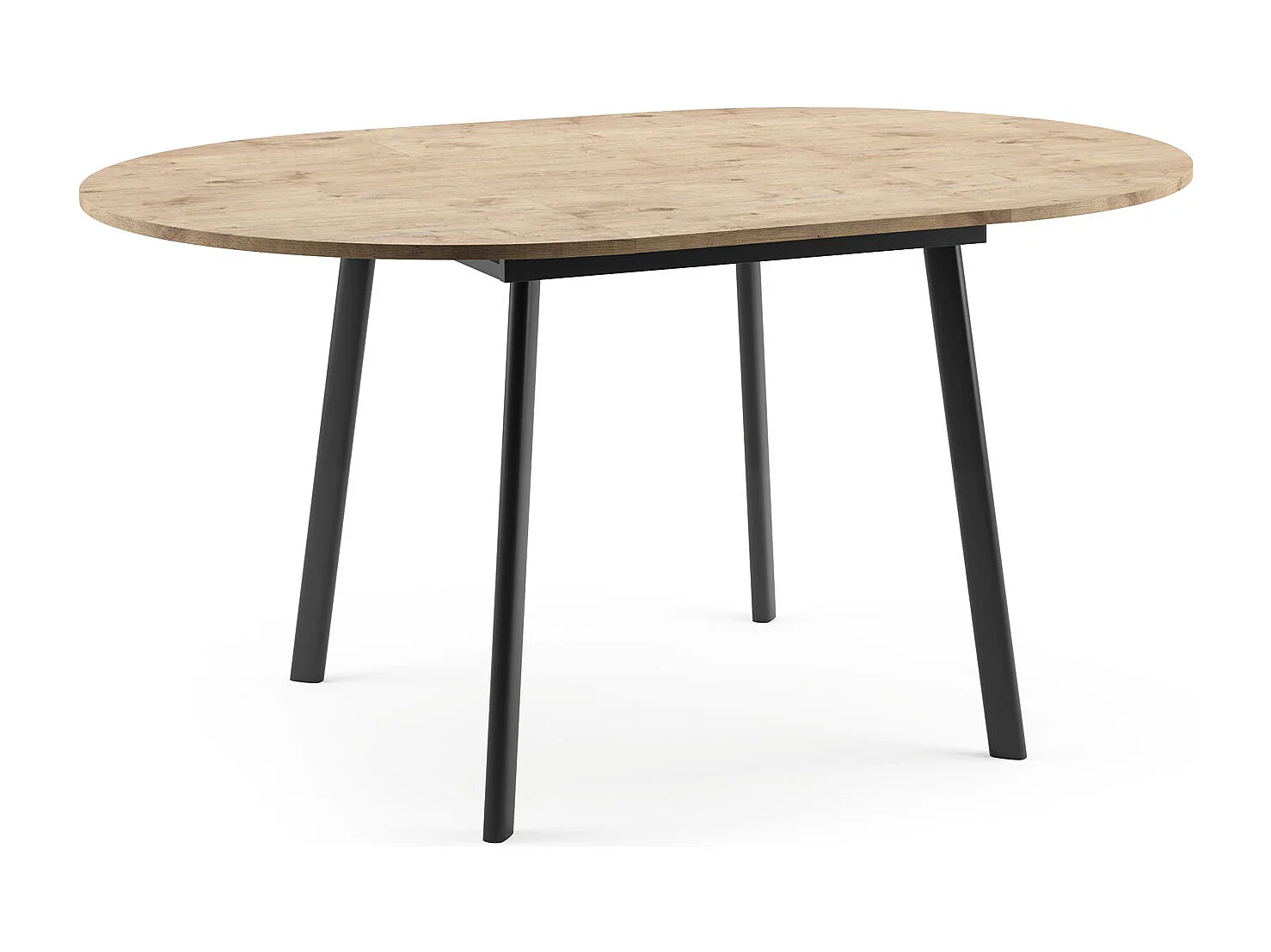 ESSTISCH Torsen Icy Weiß / Graphit 100/138 / 100 / 76cm