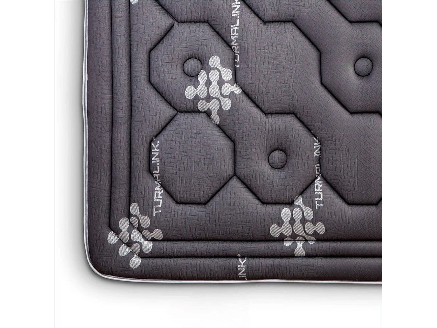 Matelas à mémoire de forme 90x190 cm Tourmaline - Mousse à mémoire de forme - Épaisseur +/- 26 cm  - Ferme-Mi-Ferme - Viscographène