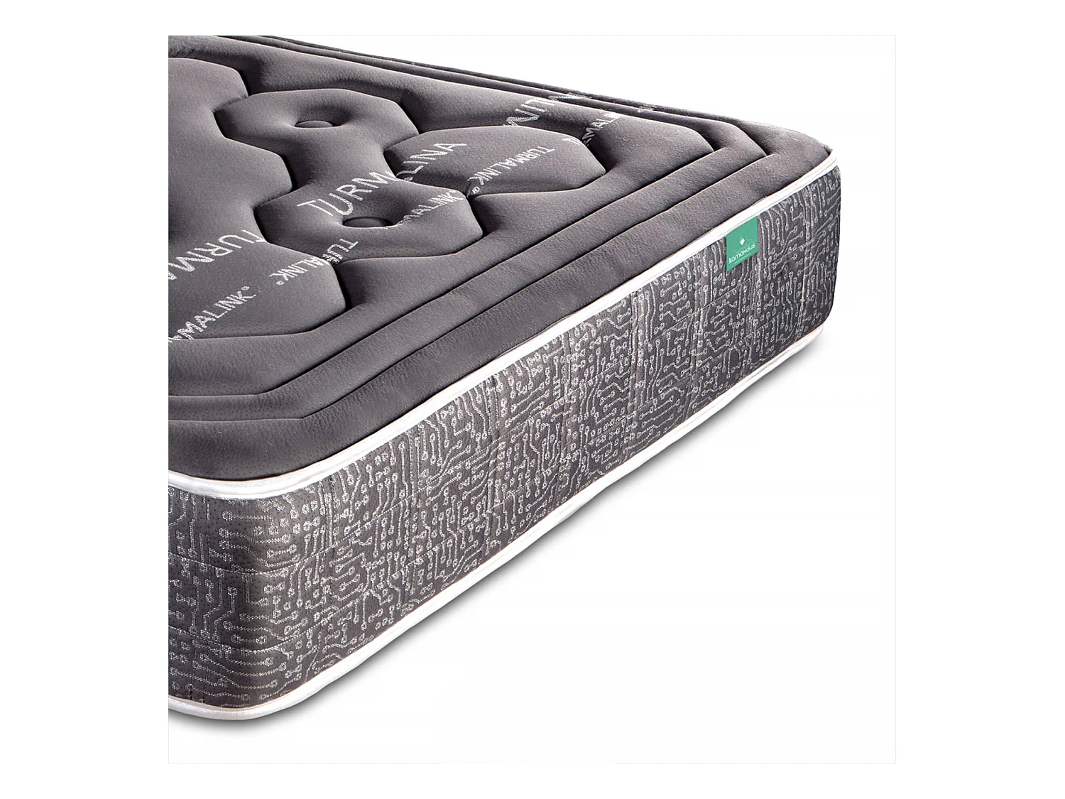 Matelas à mémoire de forme 160x200 cm Tourmaline - Mousse à mémoire de forme - Épaisseur +/- 26 cm  - Ferme-Mi-Ferme - Viscographène