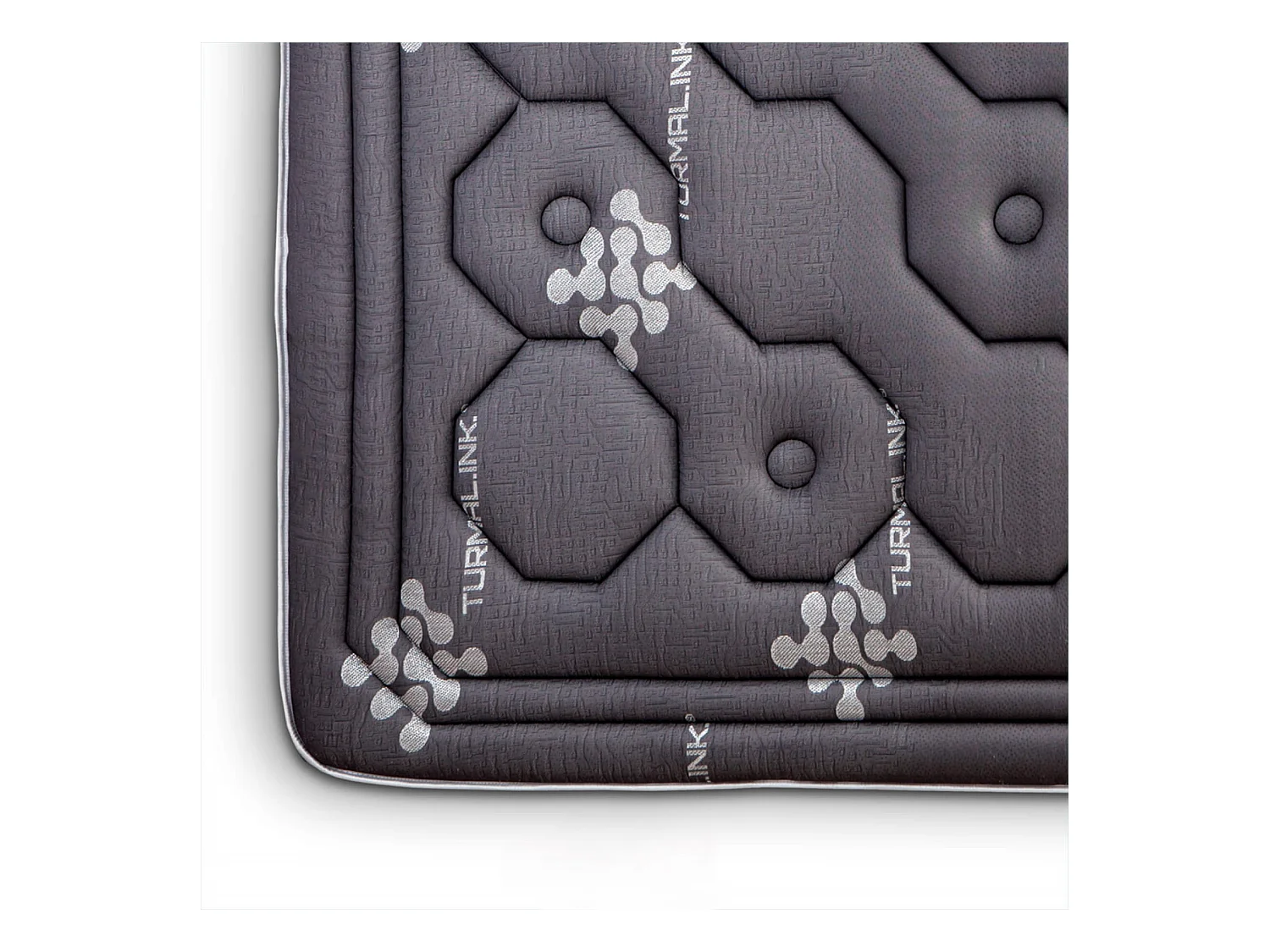 Matelas à mémoire de forme 120x200 cm Tourmaline - Mousse à mémoire de forme - Épaisseur +/- 26 cm  - Ferme-Mi-Ferme - Viscographène