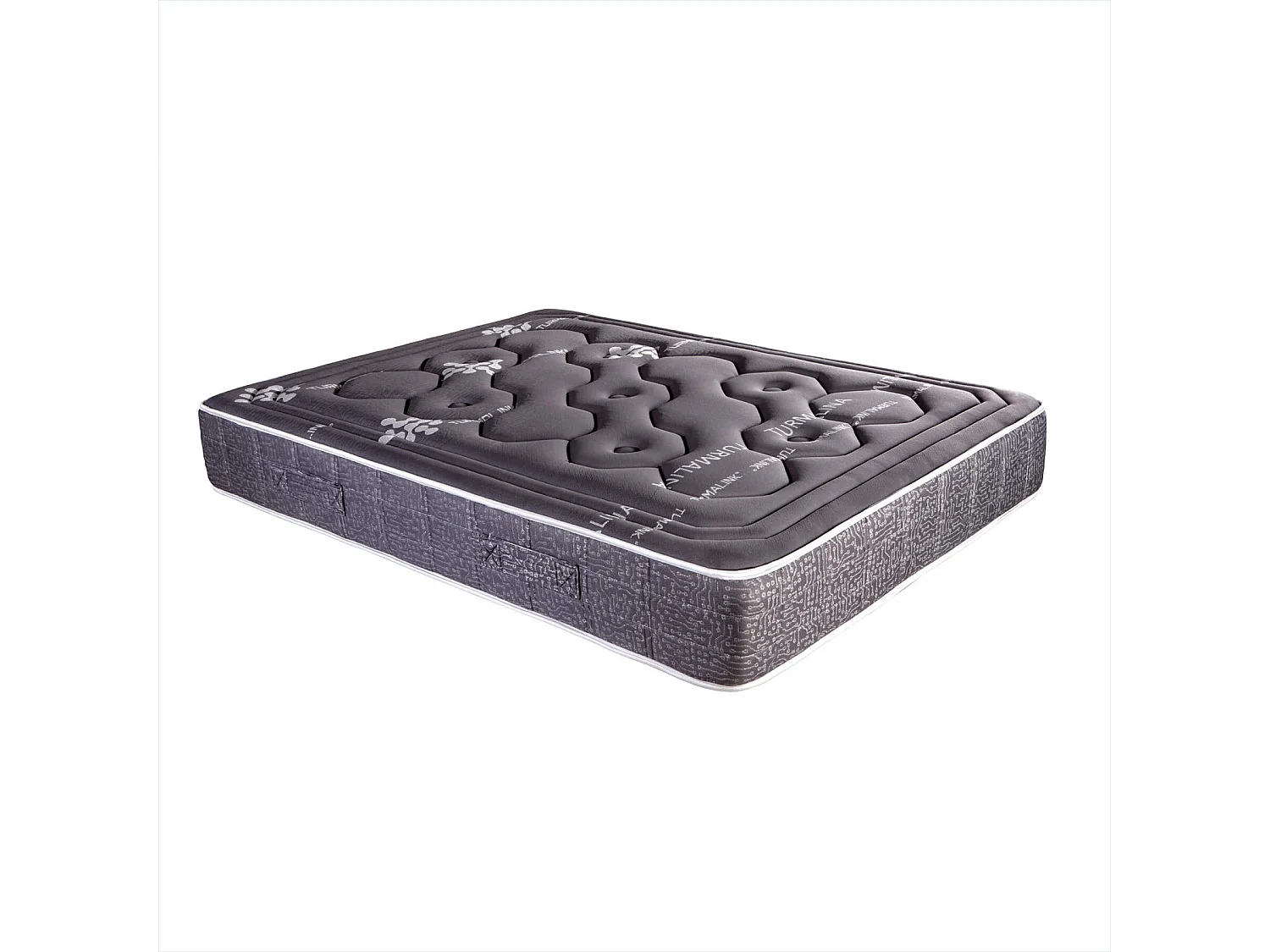 Matelas à mémoire de forme 150x190 cm Tourmaline - Mousse à mémoire de forme - Épaisseur +/- 26 cm  - Ferme-Mi-Ferme - Viscographène
