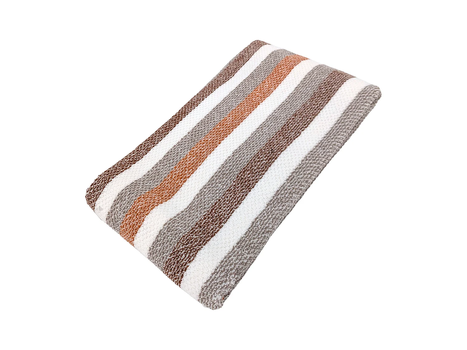 Drap de douche 70x140 cm pur coton collection VISTA blanc jaune