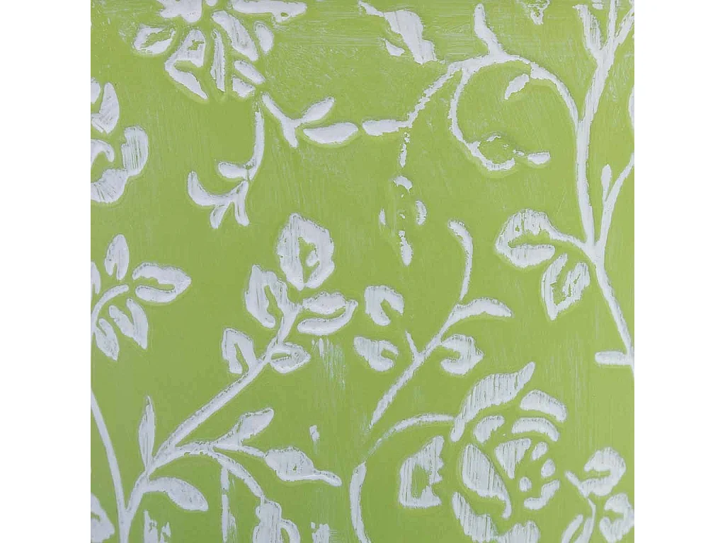 Balde metálico verde D14x14,5h cm B10