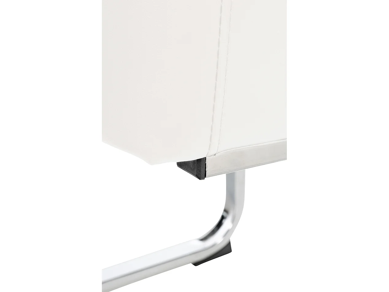 chaises oscillantes - Similicuir - Blanc - Puka