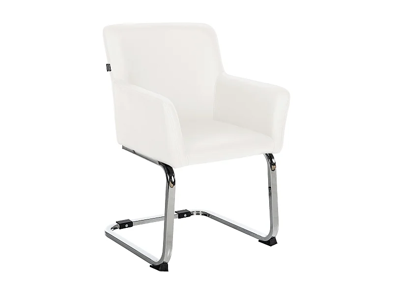 schommelstoelen - Kunstleer - wit - Puka