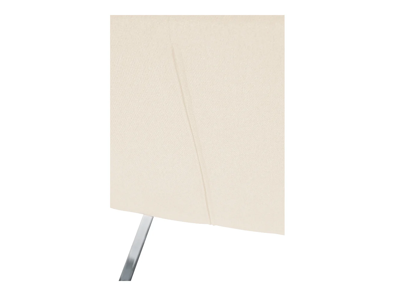 Freischwinger Stuhl - Stoff - creme - Puka