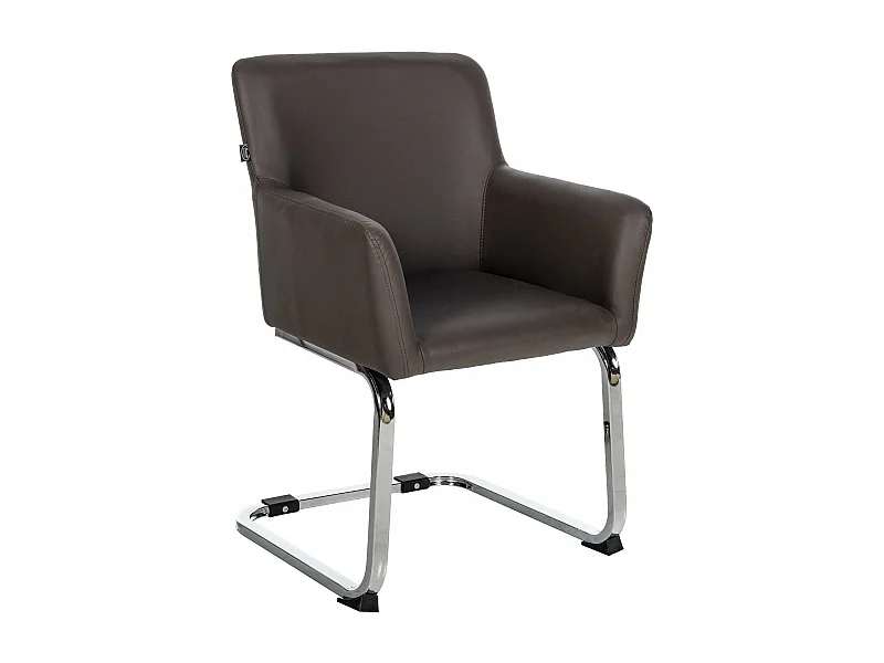 chaises oscillantes - Similicuir - Marron - Puka