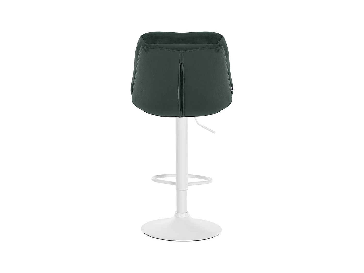 Tabouret de bar - Velours - Vert foncé - Laurel