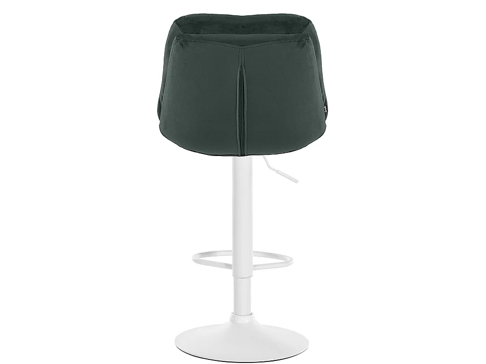 Tabouret de bar - Velours - Vert foncé - Laurel