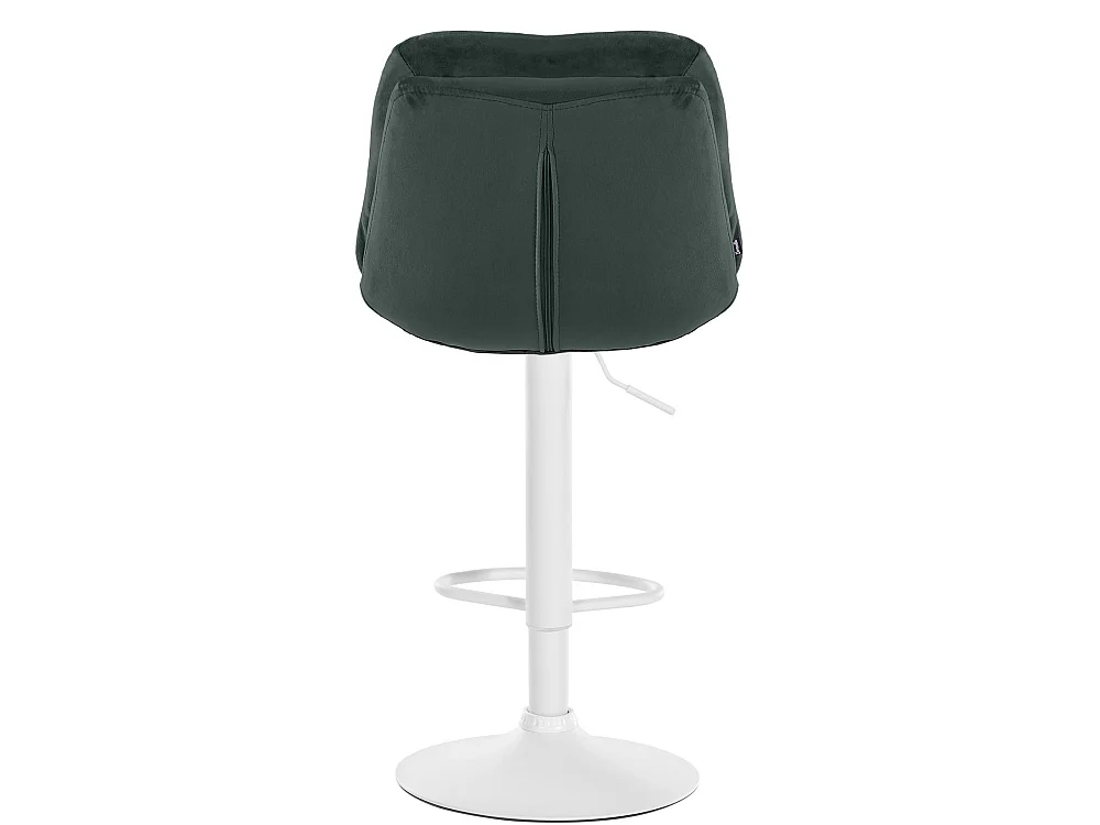 Tabouret de bar - Velours - Vert foncé - Laurel