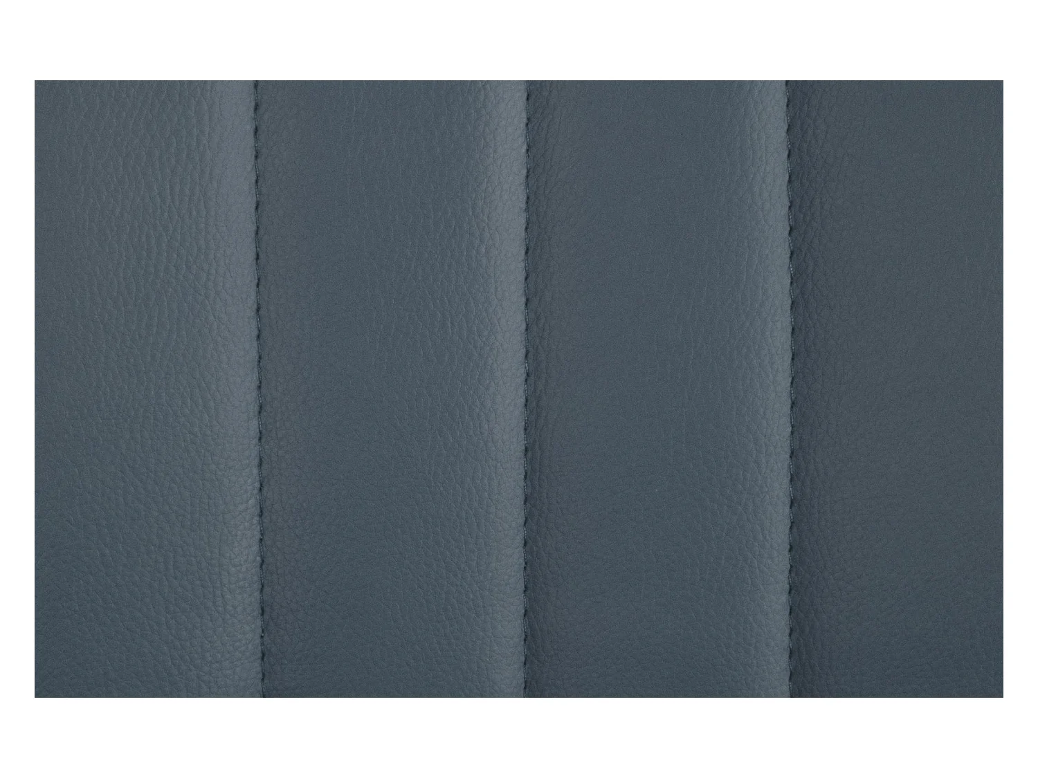 Lot de 2  Tabouret de bar - Similicuir - Gris - Toni