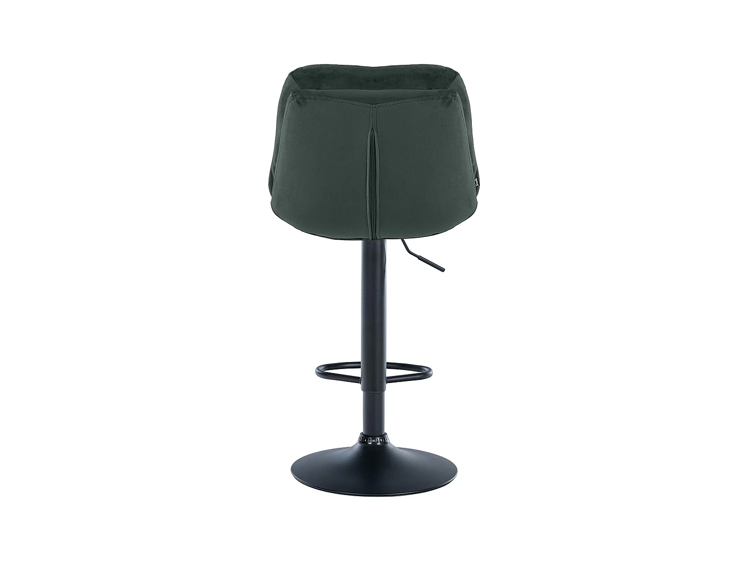 Tabouret de bar - Velours - Vert foncé - Laurel