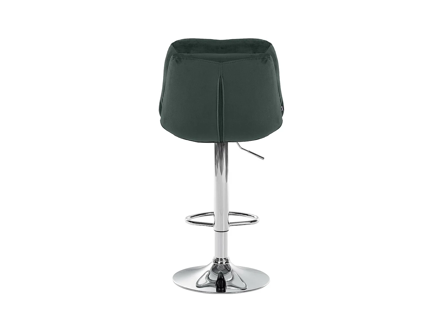 Tabouret de bar - Velours - Vert foncé - Laurel