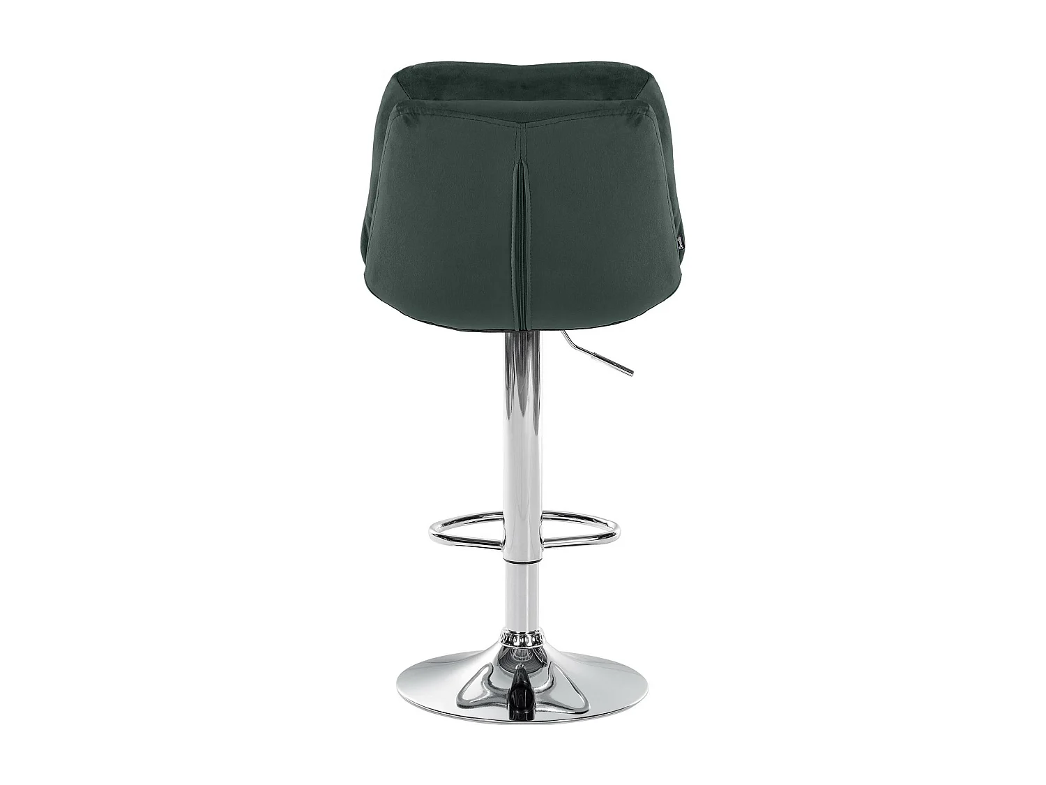 Tabouret de bar - Velours - Vert foncé - Laurel