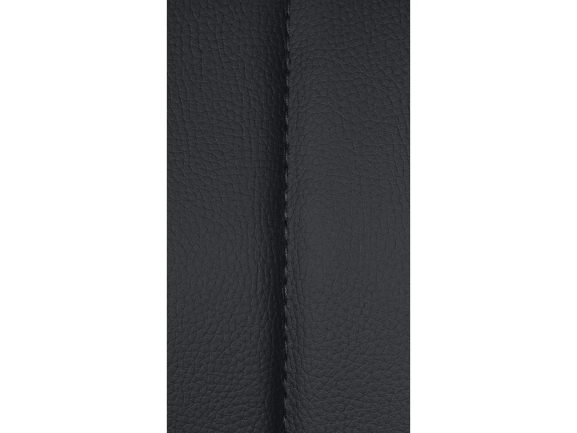 Tabouret de bar - Similicuir & Noir - Noir - Milet