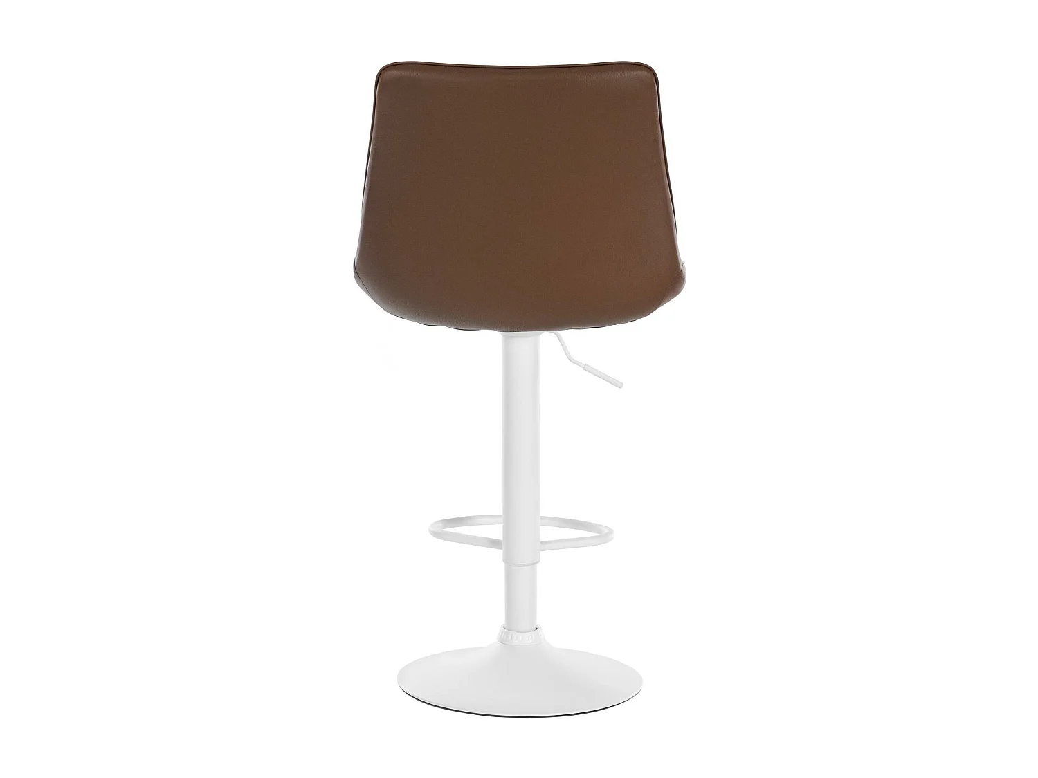 Lot de 2  Tabouret de bar - Similicuir - Marron - Toni