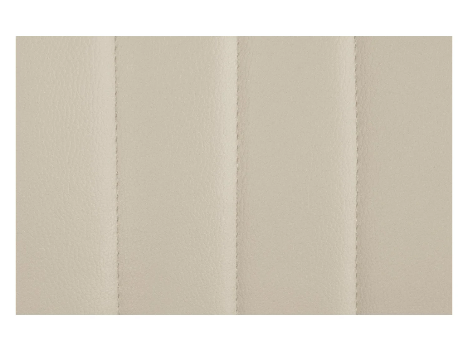 Lot de 2  Tabouret de bar - Similicuir - Crème - Toni