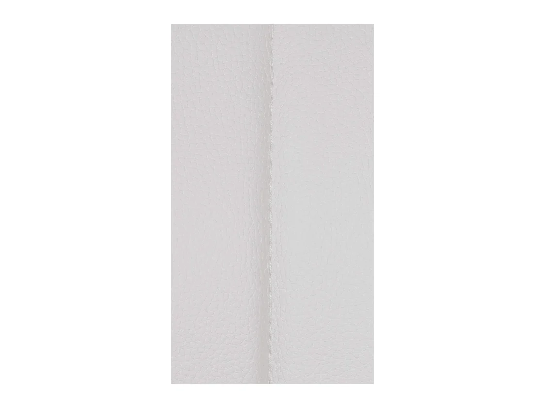 Lot de 2  Tabouret de bar - Similicuir - Blanc - Milet