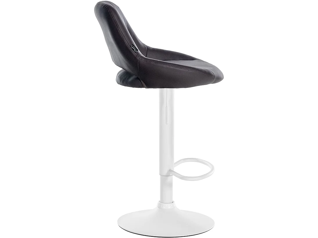 Lot de 2  Tabouret de bar - Similicuir - Marron - Milet