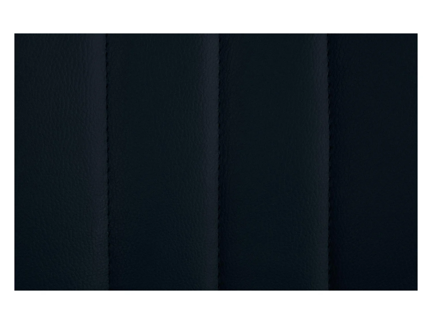 Lot de 2  Tabouret de bar - Similicuir - Noir - Toni