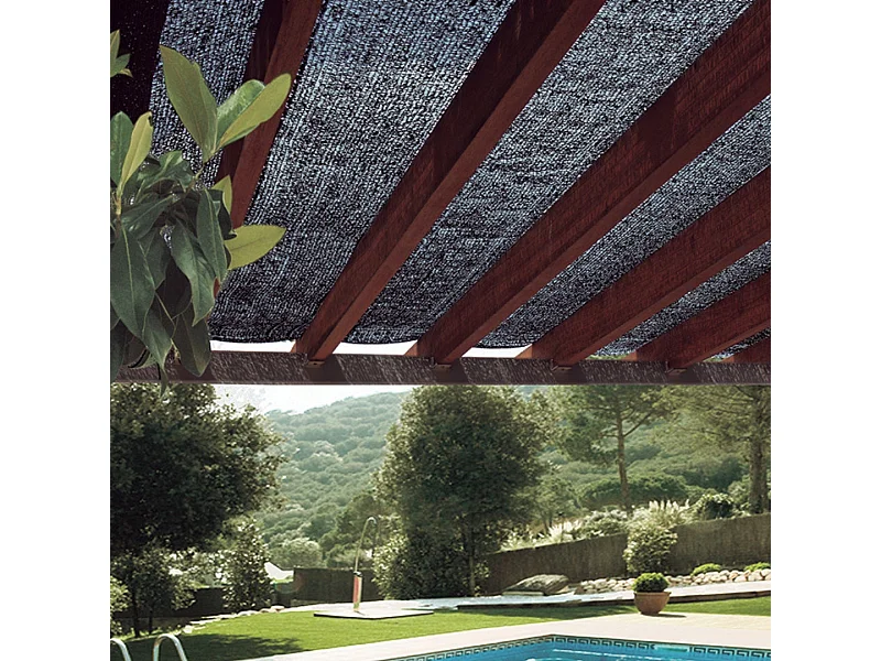 Malla de sombreo sun-net negro nortene 4X5 M