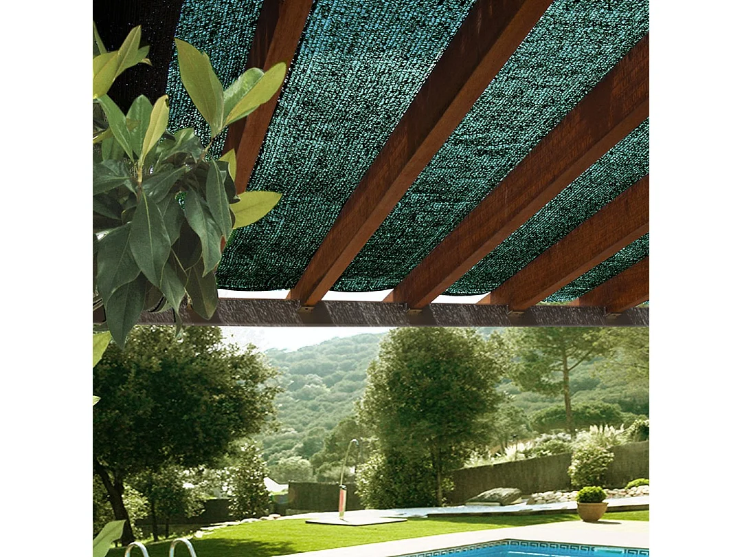 Malla de sombreo sun-net verde nortene