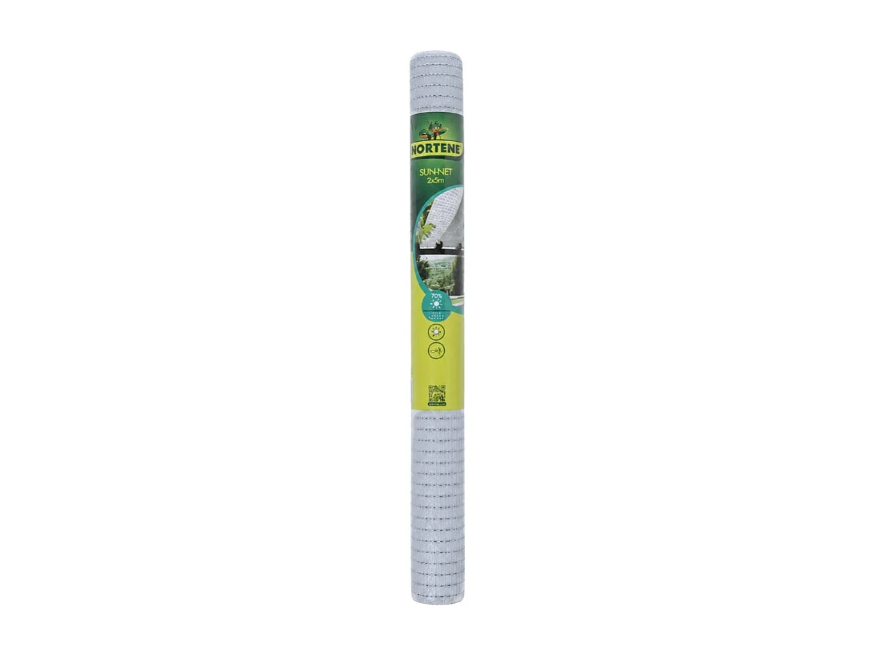 Malla de sombreo sun-net blanco nortene