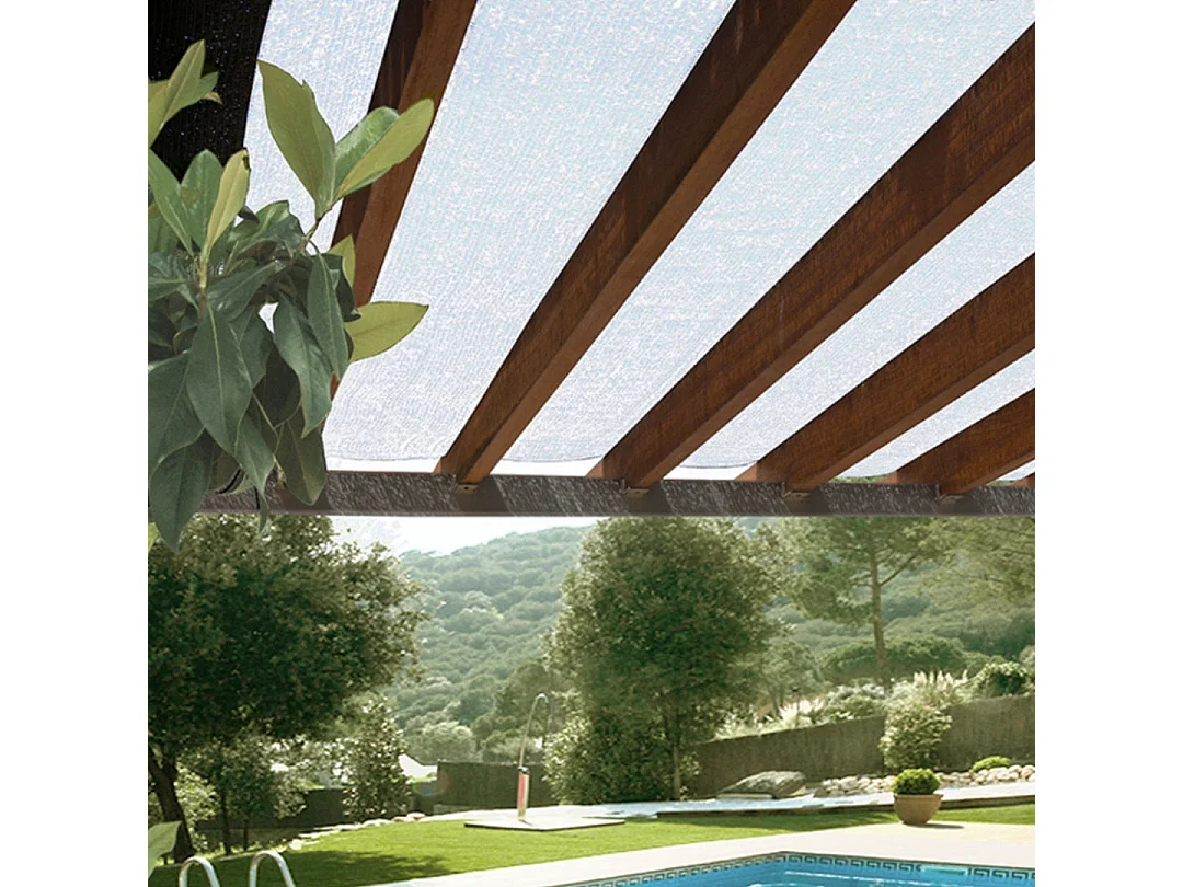 Malla de sombreo sun-net blanco nortene