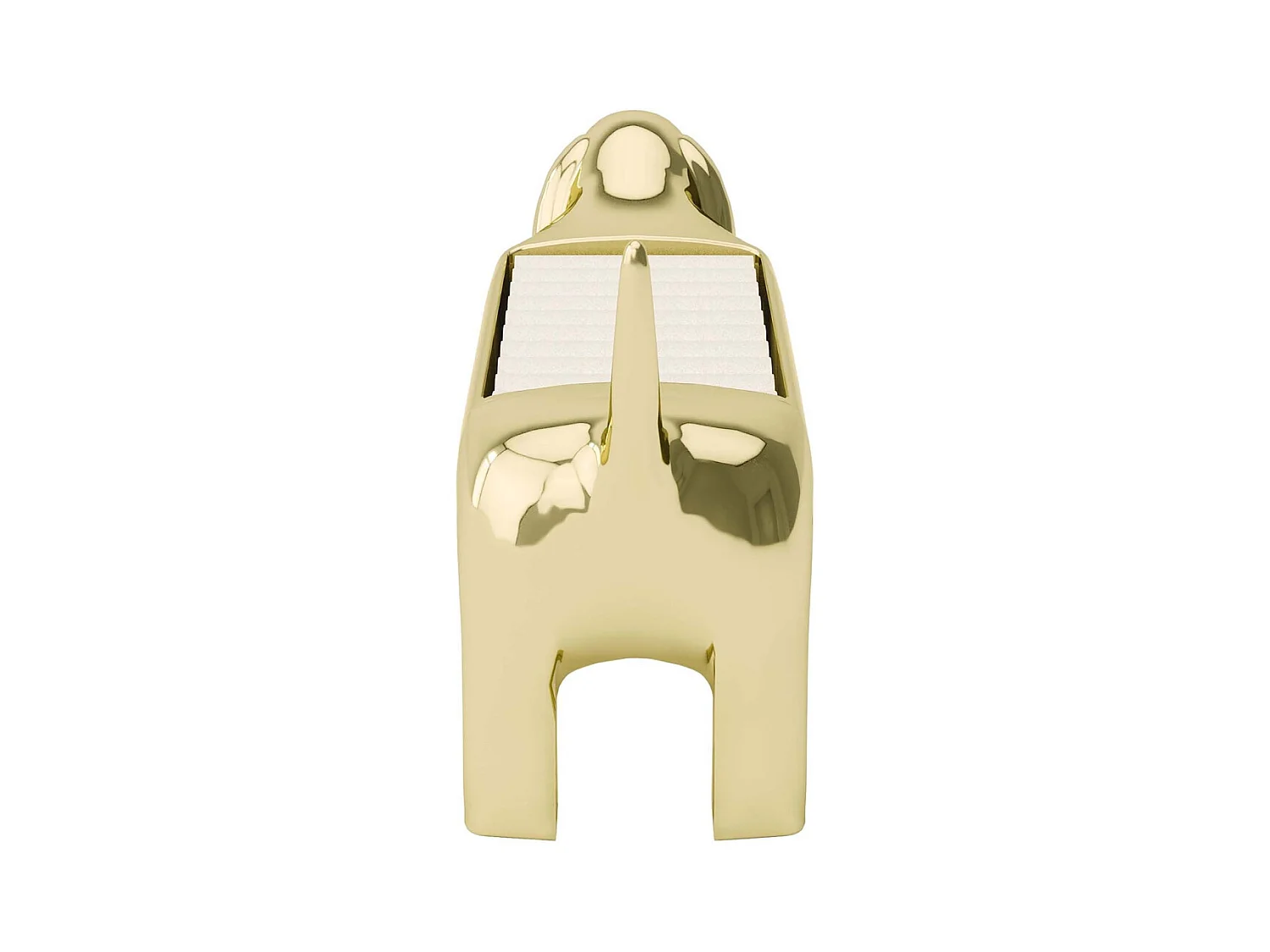 Porte-bagues en zinc en forme d'animaux Chien teckel