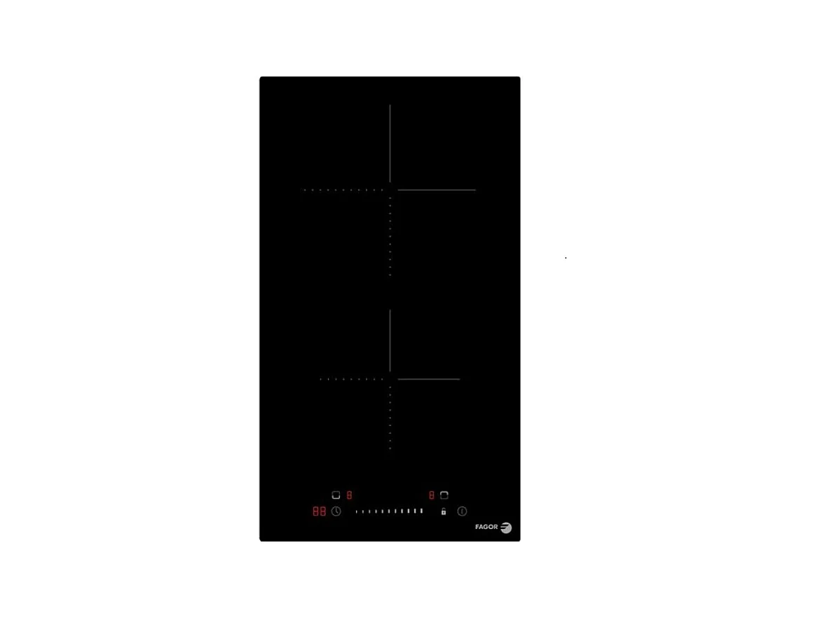 Fagor Domono vitrocéramique 29cm 2 feux noir - FTV2522C