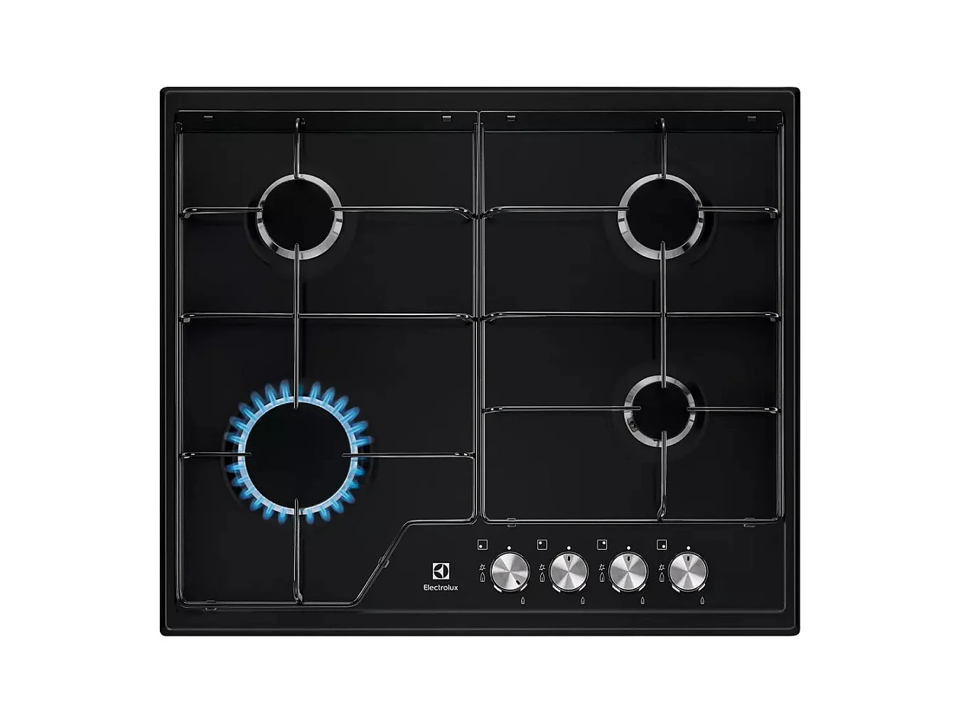 Electrolux Table de cuisson gaz 60cm 4 feux - KGS6424K
