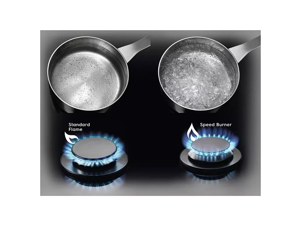 Electrolux Table de cuisson gaz 60cm 4 feux - KGS6424K