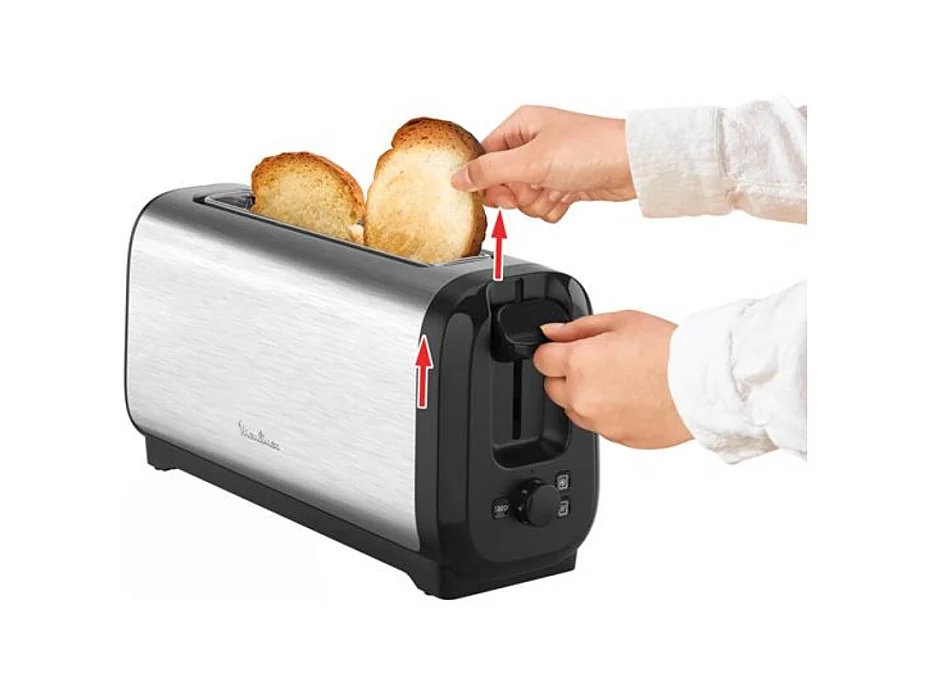 Moulinex Grille-pains 1 fente 1560w inox - LS5S0DE0