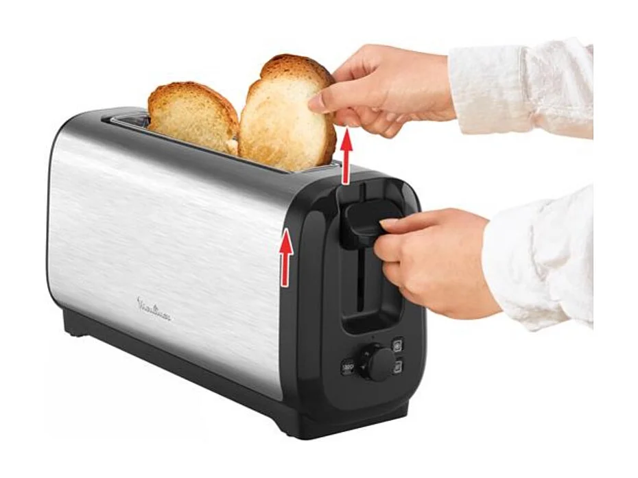 Moulinex Grille-pains 1 fente 1560w inox - LS5S0DE0