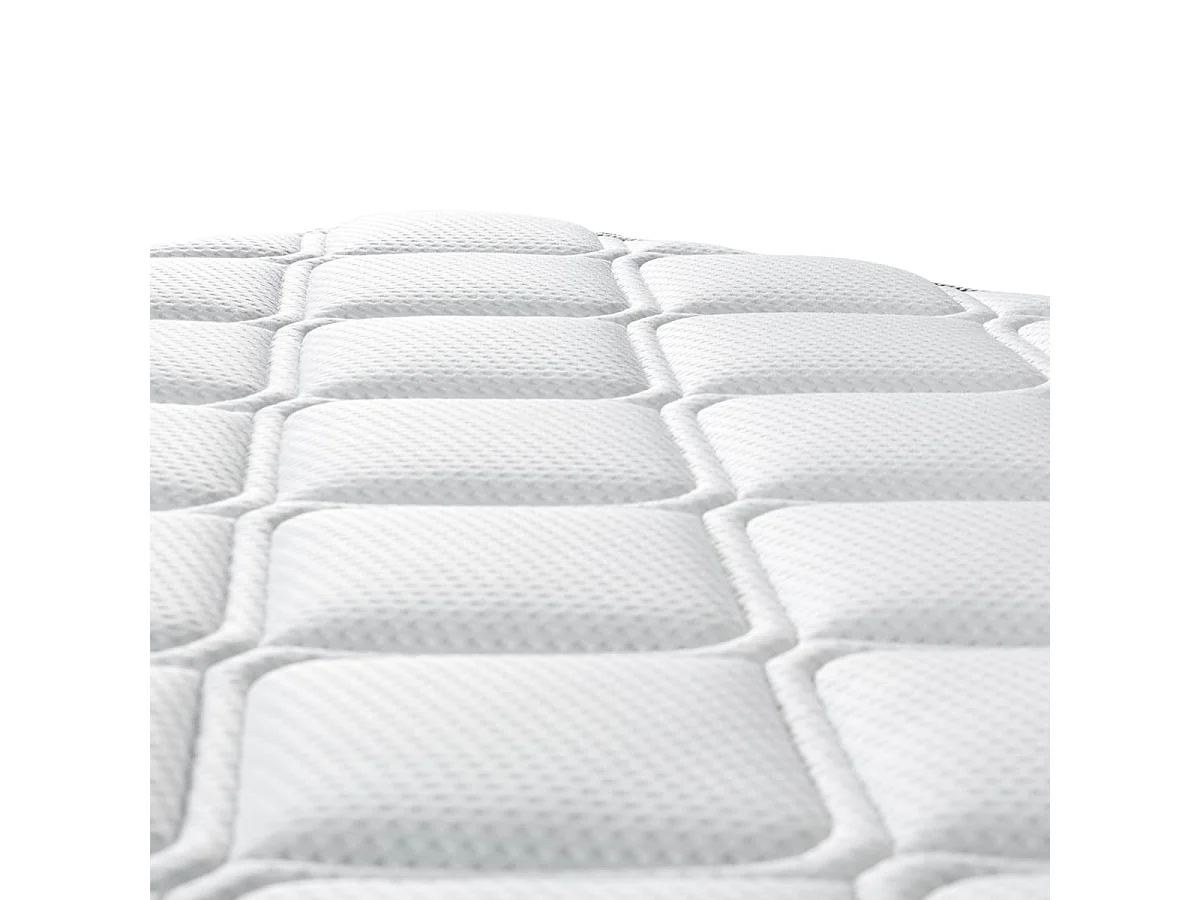 Matelas mémoire de forme 90x190 Memo Luxe Hbedding - Mousse ergonomique haute densité et Visco-élastique