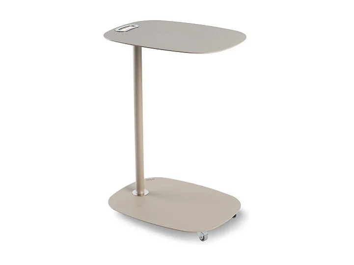 Tavolino con ruote EVI - design scandinavo, compatto, pratico e funzionale