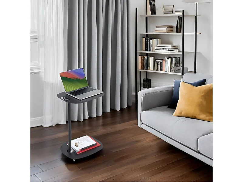 Beistelltisch mit Rollen EVI: Skandinavisches Design, stabil, vielseitig und funktional