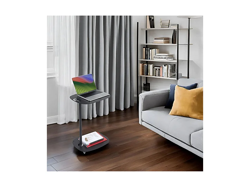 Beistelltisch mit Rollen EVI: Skandinavisches Design, stabil, vielseitig und funktional
